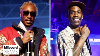 Future Teams Up With Travis Scott For The '712PM' Music Video | Billboard News