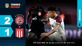 LANÚS 2 - 1 ESTUDIANTES | Resumen del partido | #TorneoBetano 2024