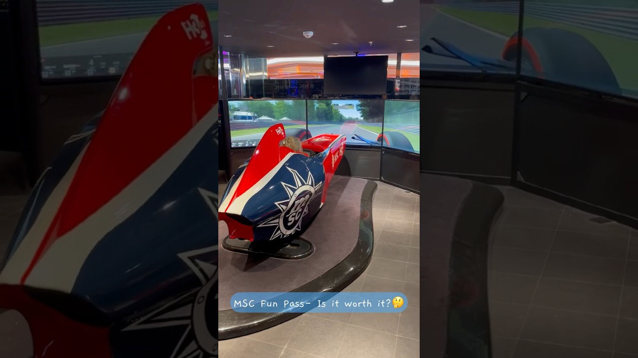 💨 Taking on the F1 simulator! 🏁 #f1simracing #girldriver #mscvirtuosa#driving #racing