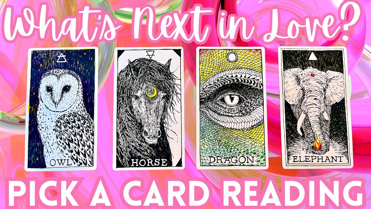 WHAT'S COMING NEXT IN LOVE?💕🦉🐎 🐉 🐘 Pick a Card Love Tarot Reading - YouTube