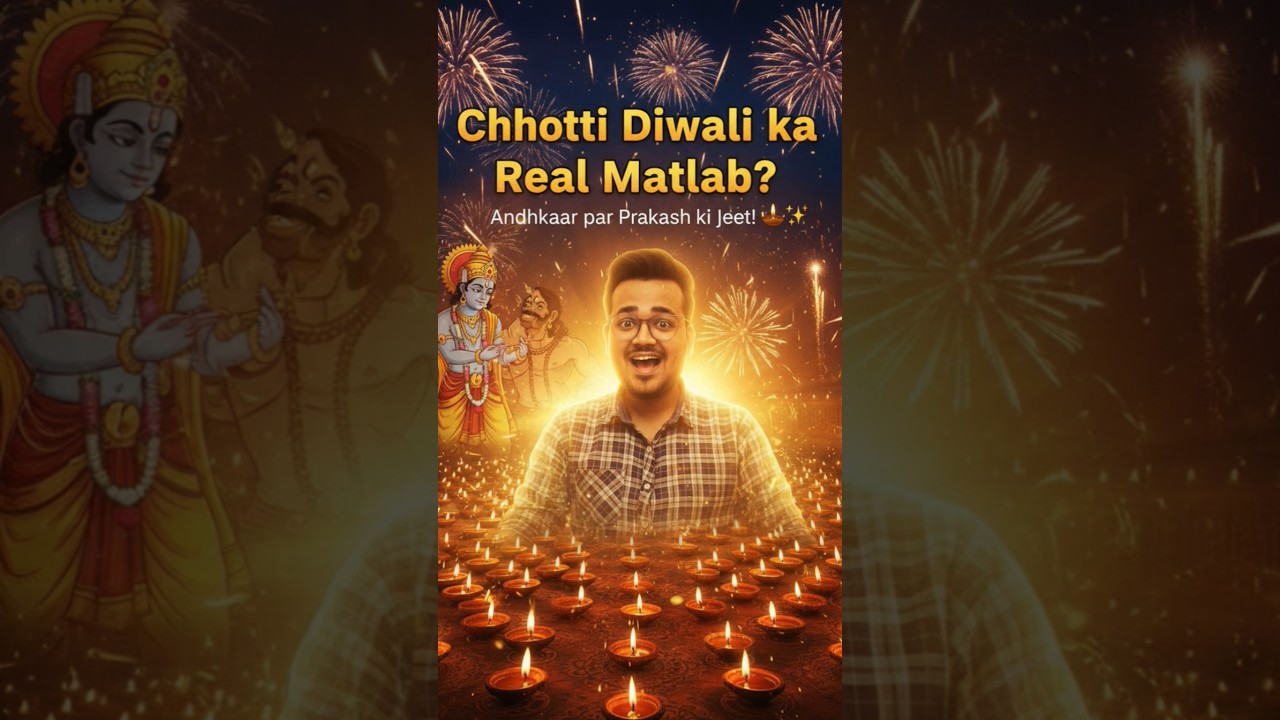 🔥 Chhoti Diwali ka Asli Matlab Kya Hai? | Naraka Chaturdashi 2025 Explained 🪔 