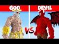 GOD vs DEVIL 2 – Minecraft ANIMATIONS ! PRO GOD VS MUTANT DEVIL EPIC BATTLE
