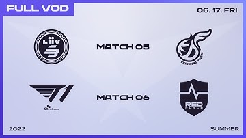 LSB vs KDF - T1 vs NS | 2022 LCK Summer Split