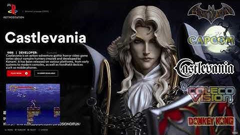 Retrostation 14K Game List (Requested/Extra ), Castlevania