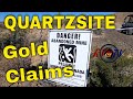 Quartzsite Metal Detecting Gold Claims - Abandoned Mine