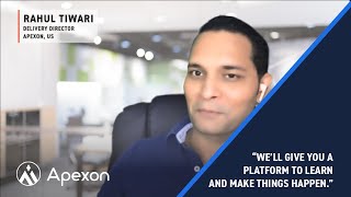 Hear from our Apexon Employee: Rahul Tiwari, Delivery Director