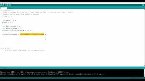 What does the equal sign mean.  "=" vs "==".