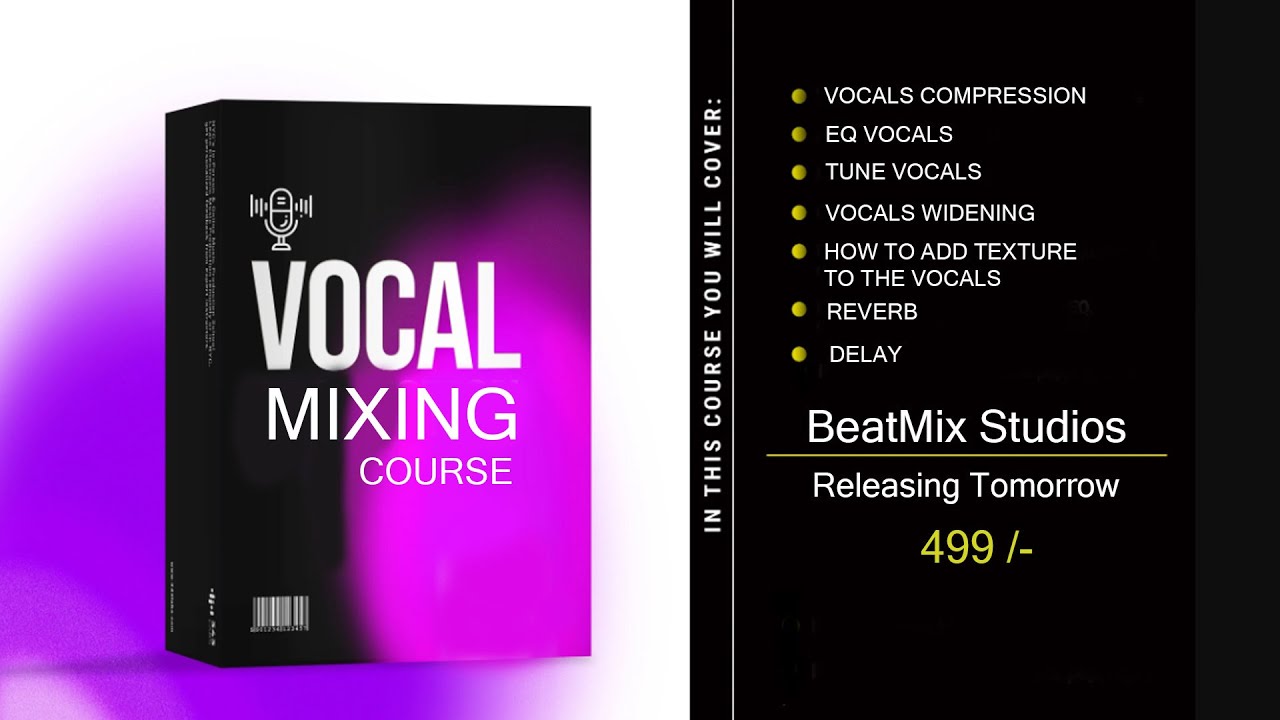 Vocals Mixing Course in Hindi Learn How to Mix Vocals Professionally