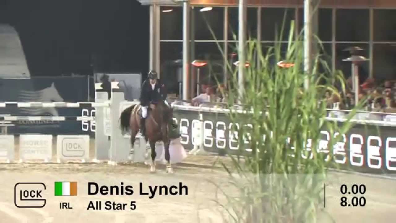 Lynch, Denis und All Star jump off CSI5* Gaston Glock's Championat Wien 150m...
