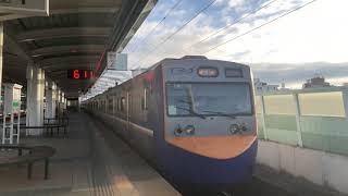 3143次EMU700型區間車往新營離開員林站