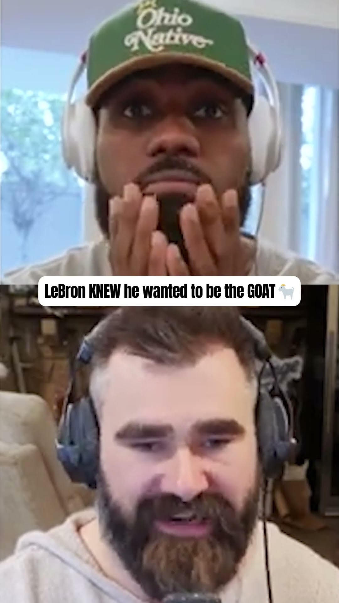 LeBron set his sights on GOAT STATUS from the BEGINNING ? (via @newheightshow)