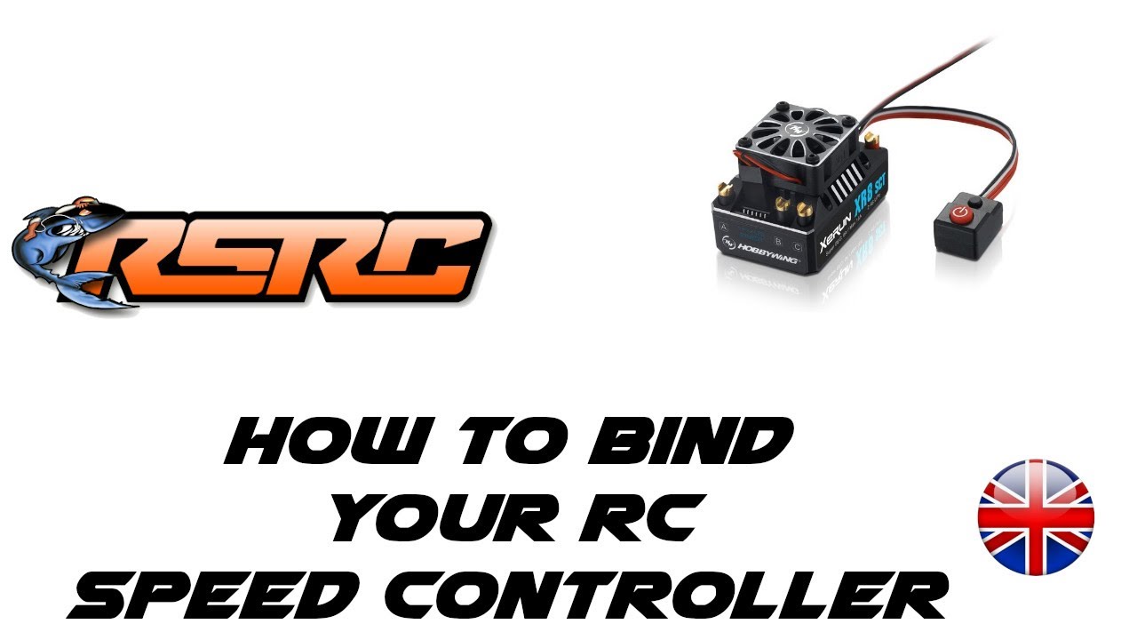 Quick tutorial #9: How to bind your RC speed controller