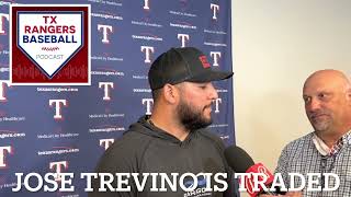Jose Trevino reacts to trade from Texas Rangers to Yankees