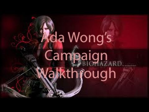 Ada Wong campaign confirmed for Resident Evil 6