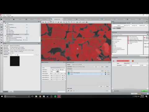 Using Pergeos to Extract Porosity from a Large X-Ray MicroCT Dataset