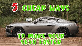 5 cheap Ways To Increase The 2024 Mustang Gt Hp With No Tune 50whp