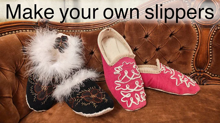 make victorian slippers- beginner friendly