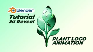 SCI-FI LOGO ANIMATION IN BLENDER 3D - Blender 3d Reveal Logo Animation Tutorial