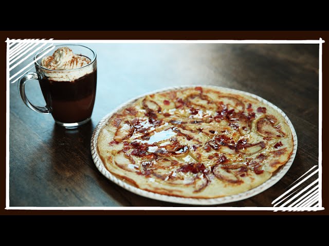 Dutch Breakfast - Apple Pancakes & Dutch Hot Chocolate | Get Curried