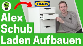 IKEA Alex Schubladenelement Aufbauen ✅ ULTIMATIVE ANLEITUNG: Wie Alex mit Schubladen Montieren???