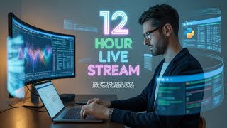Celebrity 🔴 Live SQL & Python Data Work For 12 Hours | Real-Time Data Manipulation Project Wealth