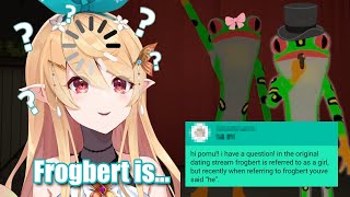 Pomu learning new things about Frogbert 【NIJISANJI EN】
