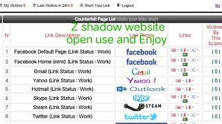 How To Use Z shadow web site and creat account screenshot 1