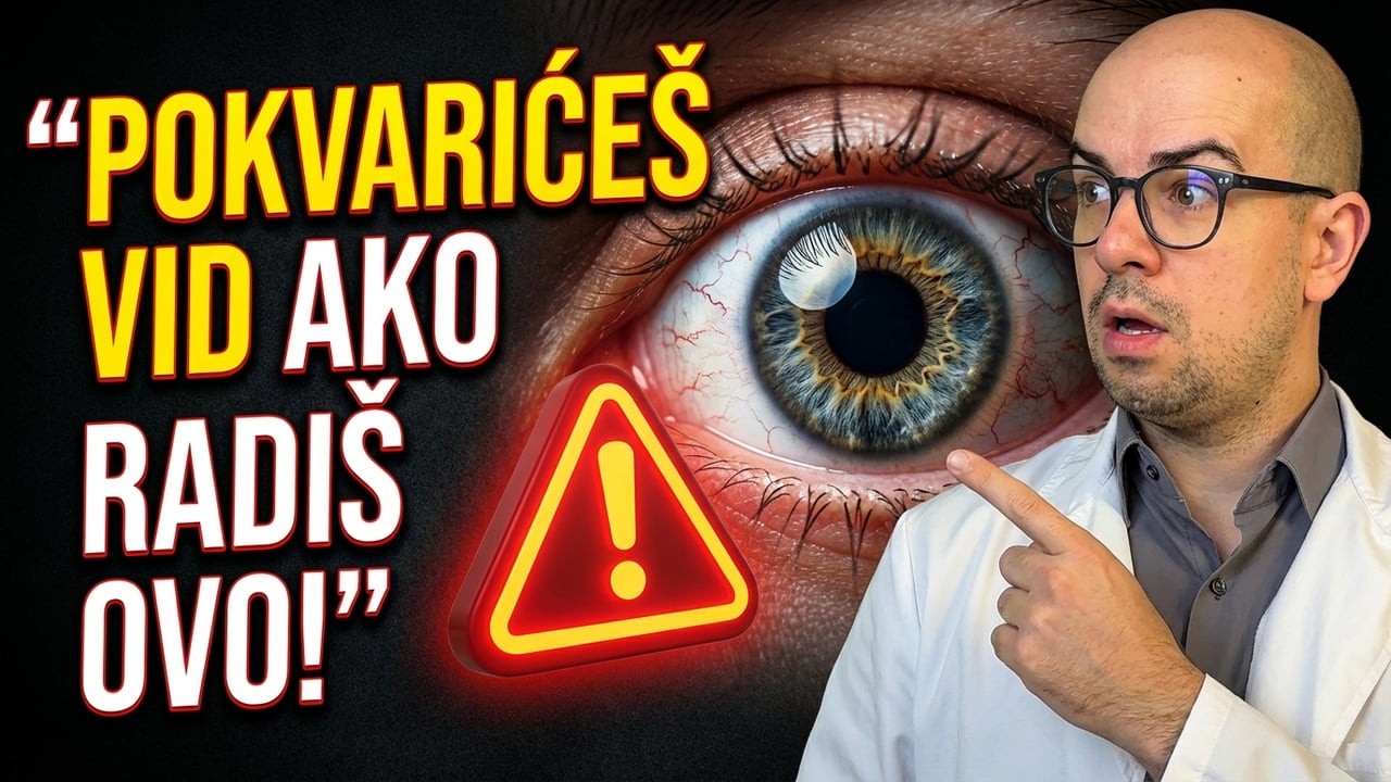 Uništavaš vid i zdravlje oka ovim navikama