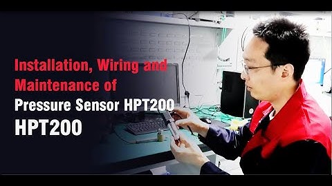 How to install, wire, use and maintain industrial pressure sensors?