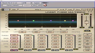 Waves Mastering Lesson 11 - Linear Phase MB Tool