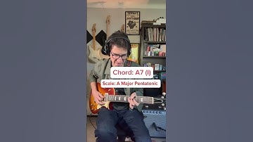 Three Pentatonic Scales to use over a 12-Bar Blues! #guitarlesson