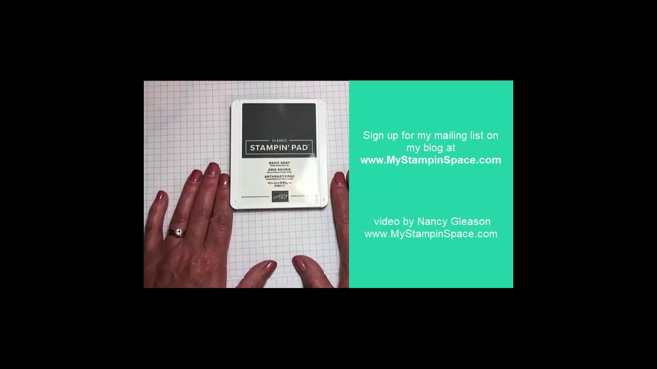 How to Use the New Classic Stampin' Pad Ink Pad by Stampin' UP! - YouTube
