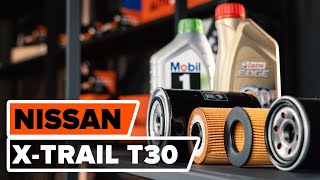 Kako zamenjati Oljni filter NISSAN X-TRAIL (T30) - video vodič