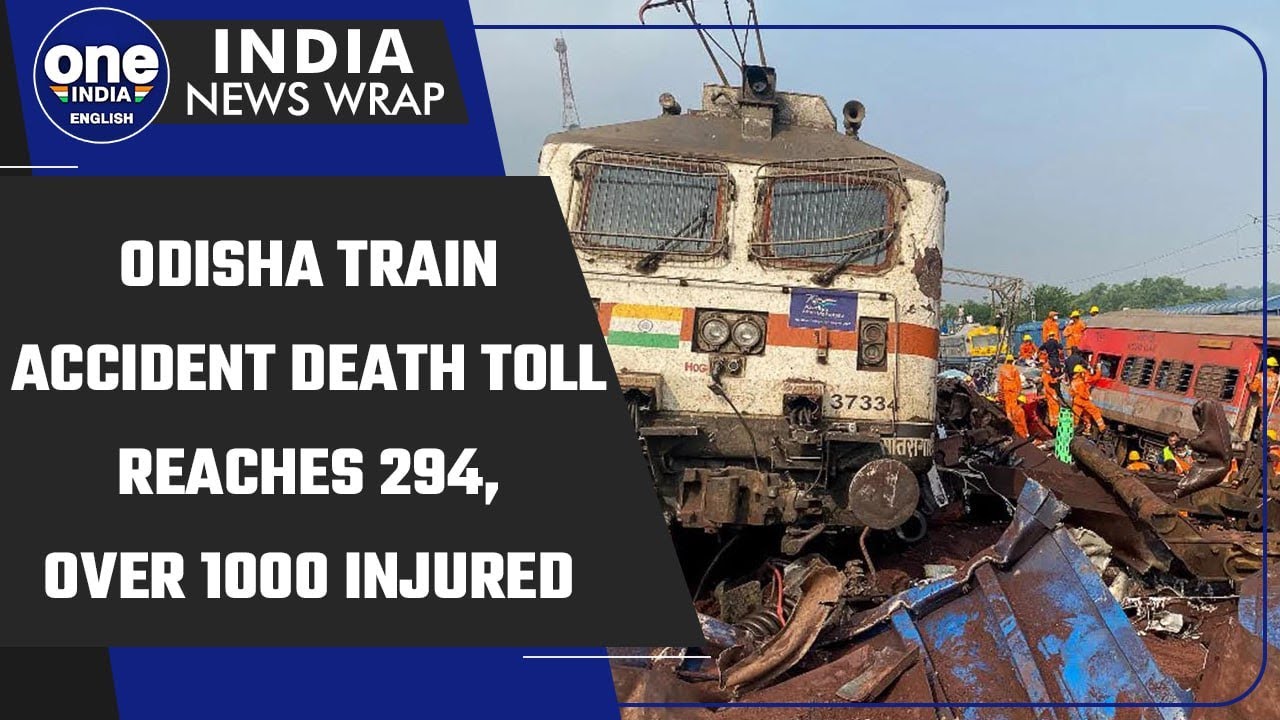 Odisha train accident death toll increases to 294, over 1000 injured