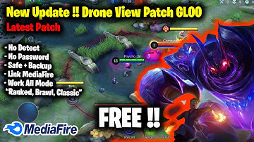 DRONE VIEW MOBILE LEGEND TERBARU - Patch Gloo Horizontal No PASSWORD