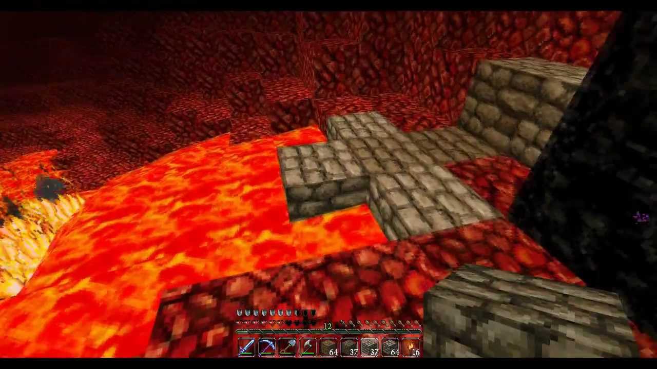 Minecraft How to Protect Nether Portal Tutorial YouTube