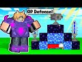 We Built The *BEST* Bed Defense Ever.. (Roblox Bedwars)