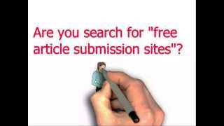 Full Free Article Submission Sites Update