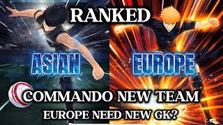 Ranked Commando With New Team Vs Europe Captain Tsubasa Dream Team