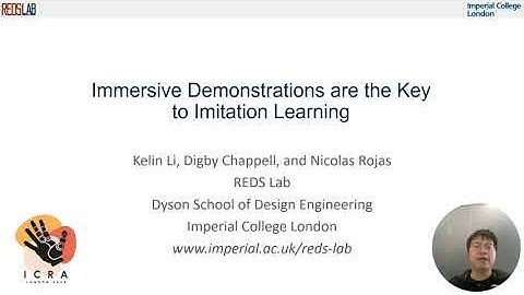 Immersive Demonstrations are the Key to Imitation Learning - ICRA 2023 presentation