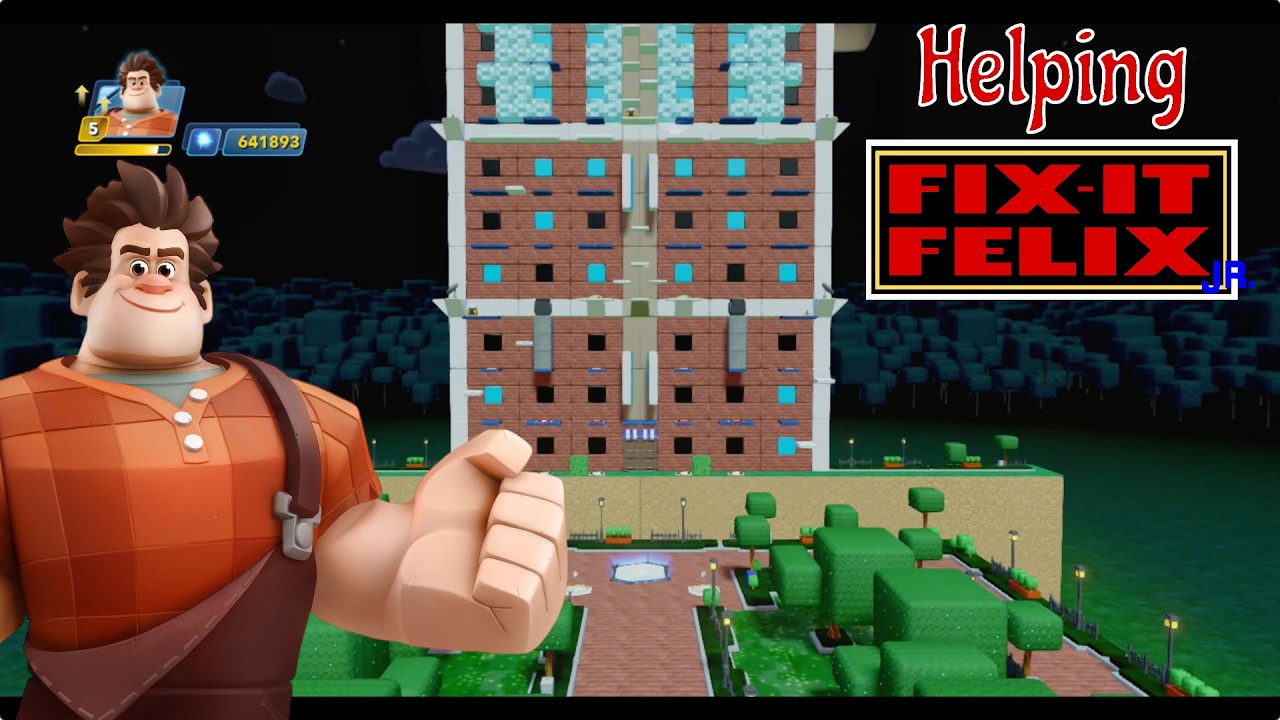 Helping Felix Jr. #1 - Toy Box Playthrough - Disney Infinity 3.0