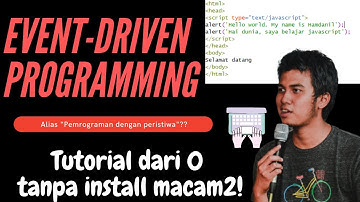 Tutorial event-driven programming untuk Javascript pemula