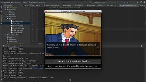 Visual novels with Pygame #2: Sounds and animations
