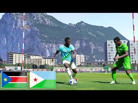 🔴SOUTH SUDAN vs DJIBOUTI ⚽ CAF AFRICA CUP of NATIONS QUALIFIERS LEG 2⚽FOOTBALL GAMEPLAY HD PES 2026