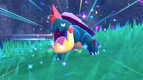 Shiny Chewtle + Shiny Drednaw Evolution - Pokemon Scarlet & Violet