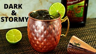 How To Make Dark And Stormy Cocktail | Easy Recipe!