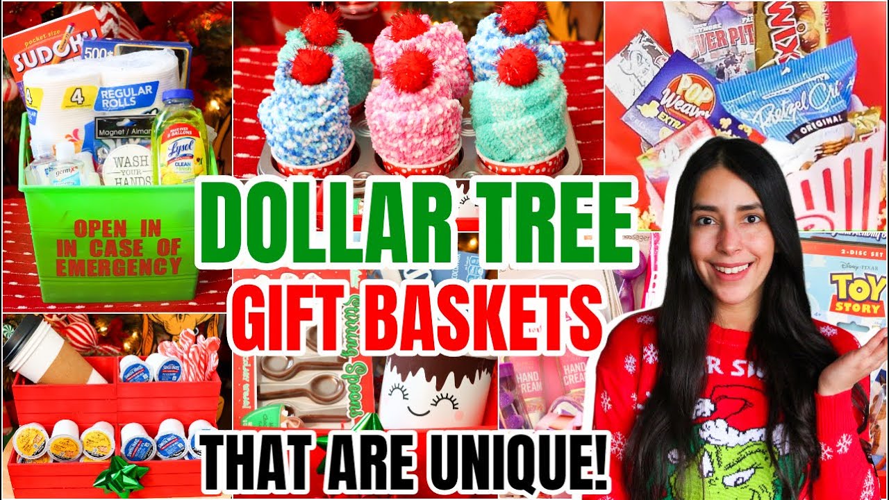DOLLAR TREE GIFT BASKETS * IMPRESS YOUR FRIENDS YouTube