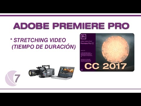 Tutorial Adobe Premiere Pro CC 2017 parte 7   Stretching Audio y Video