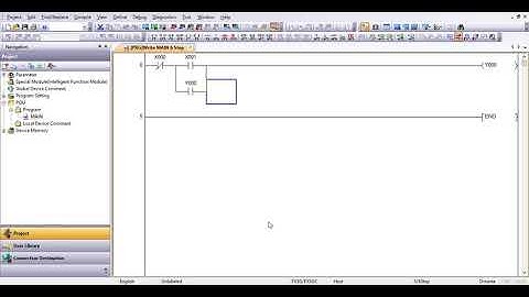 MELSOFT Series GX Works2 Create New  Project