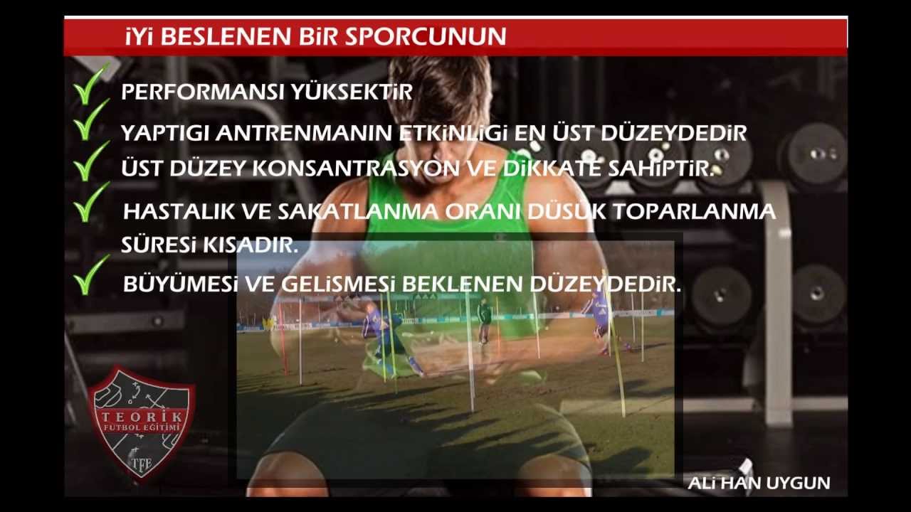 SPORCU BESLENMESİ-Ali Han UYGUN